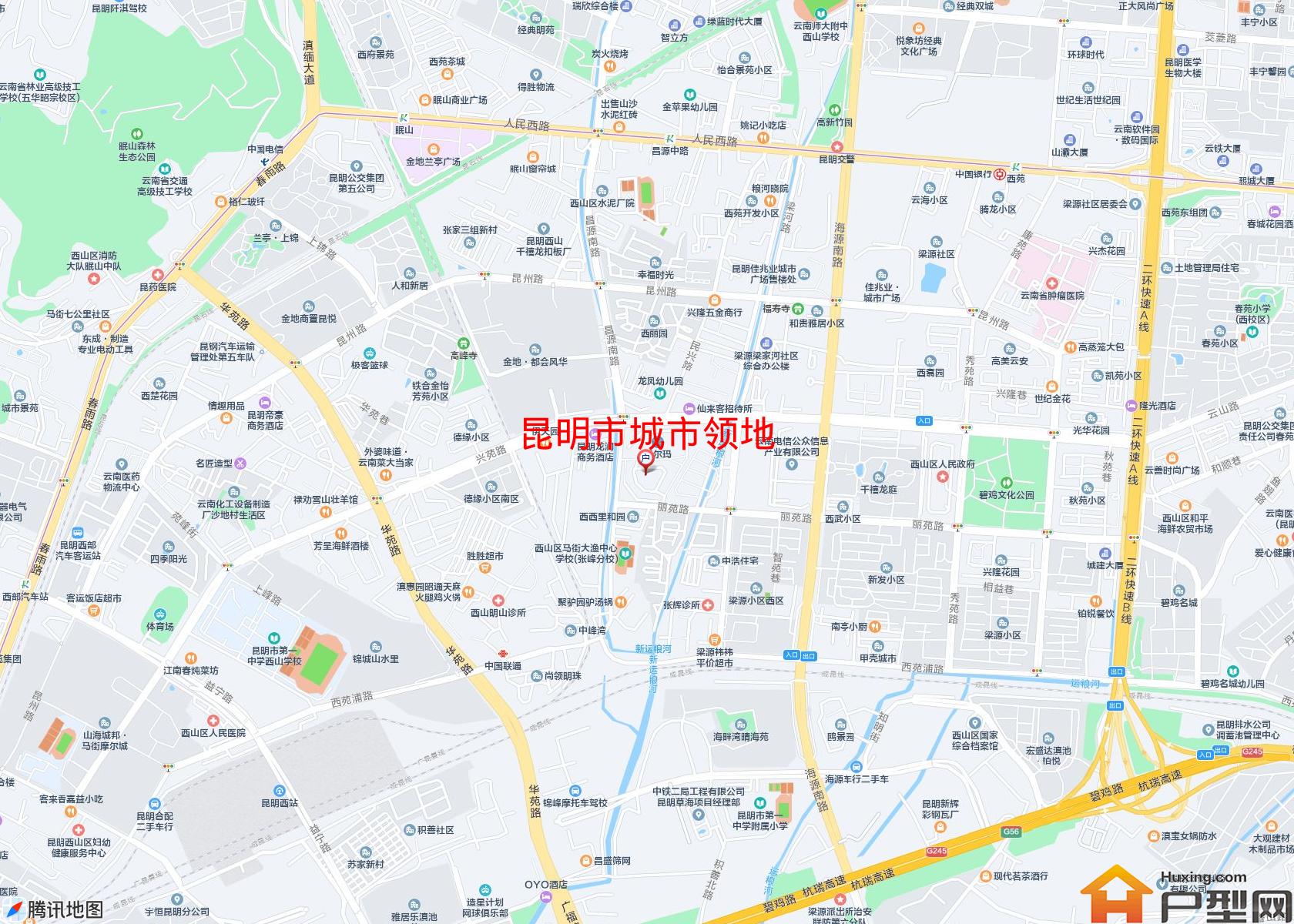 城市领地小区 - 户型网