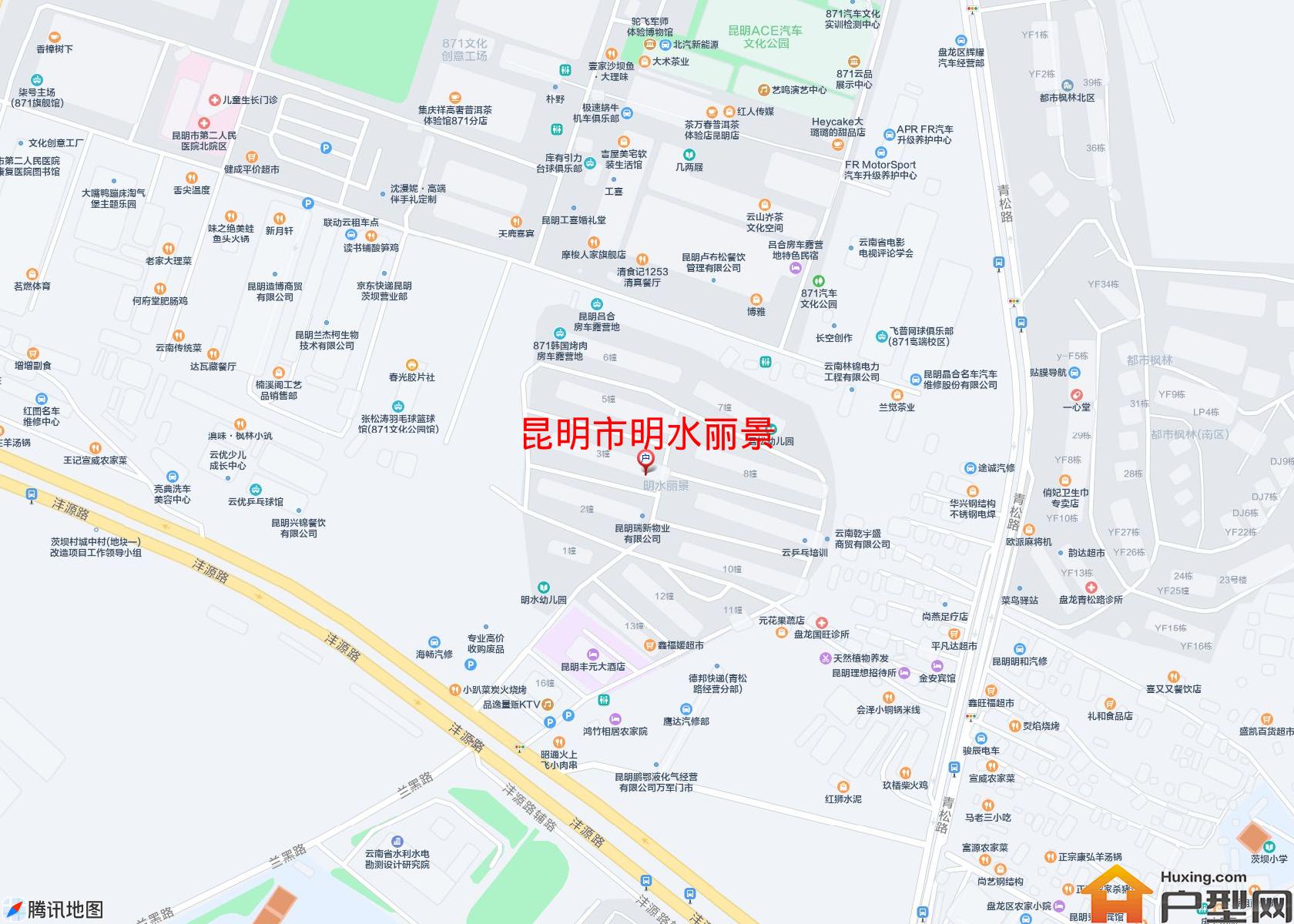 明水丽景小区 - 户型网