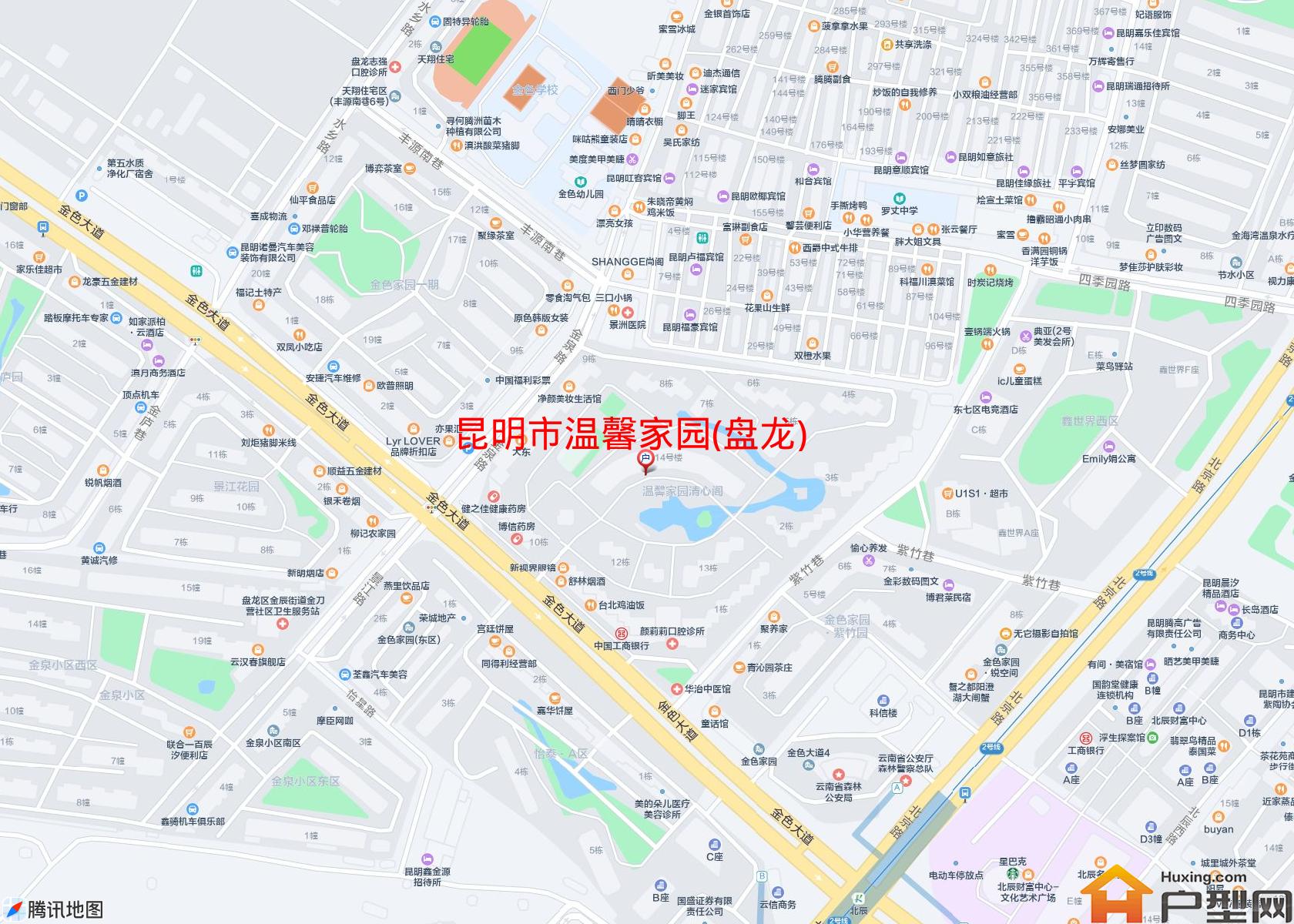 温馨家园(盘龙)小区 - 户型网