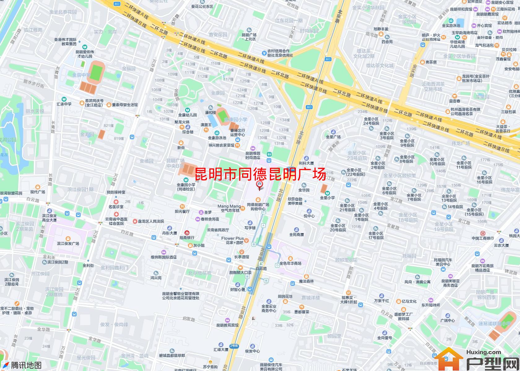 同德昆明广场小区 - 户型网