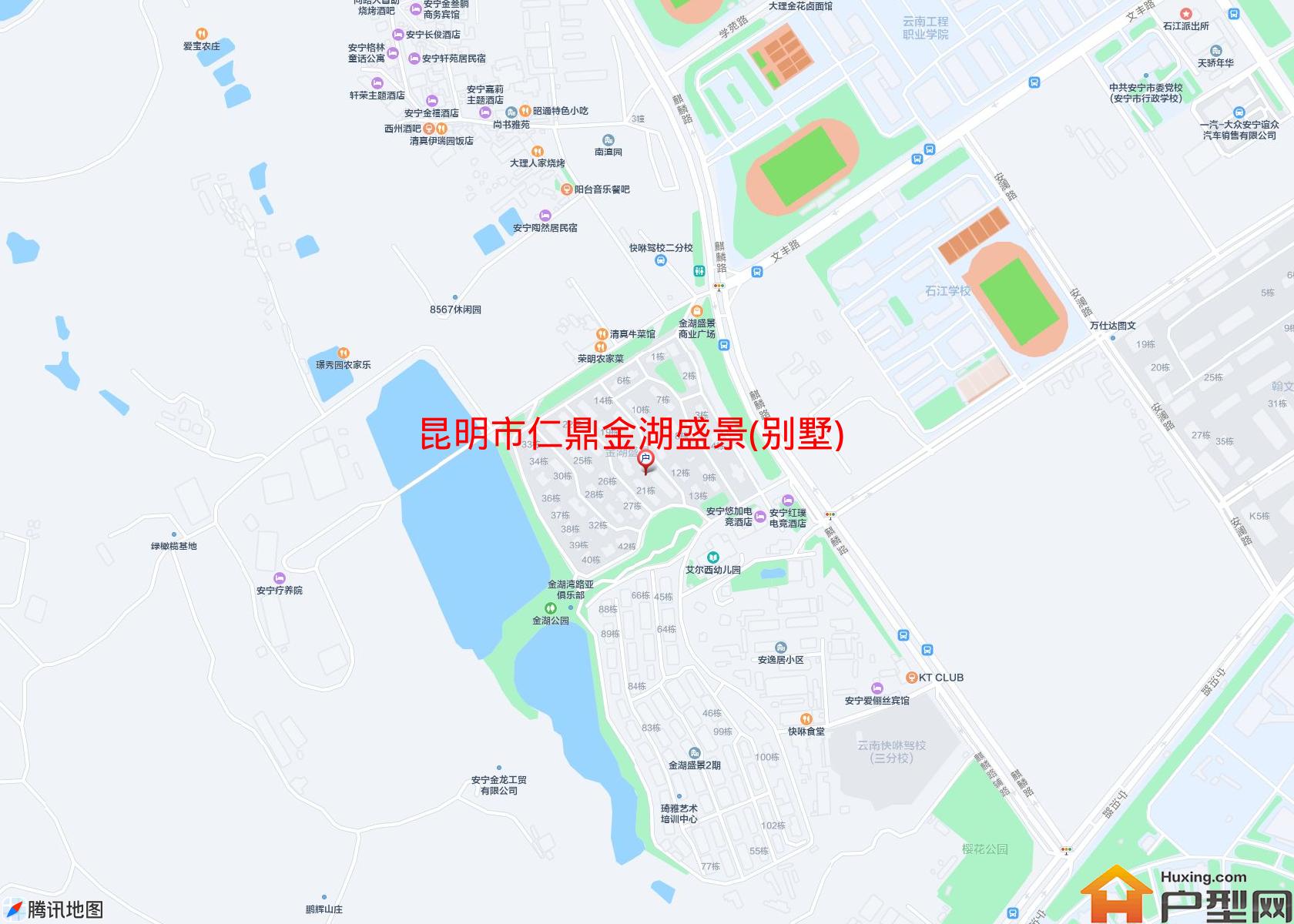 仁鼎金湖盛景(别墅)小区 - 户型网