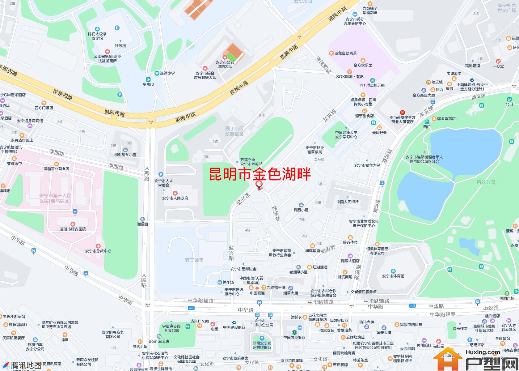 金色湖畔小区 - 户型网