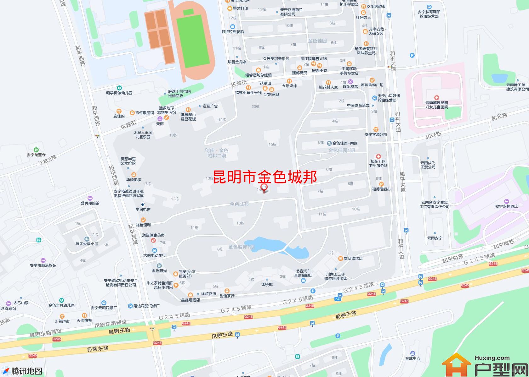 金色城邦小区 - 户型网