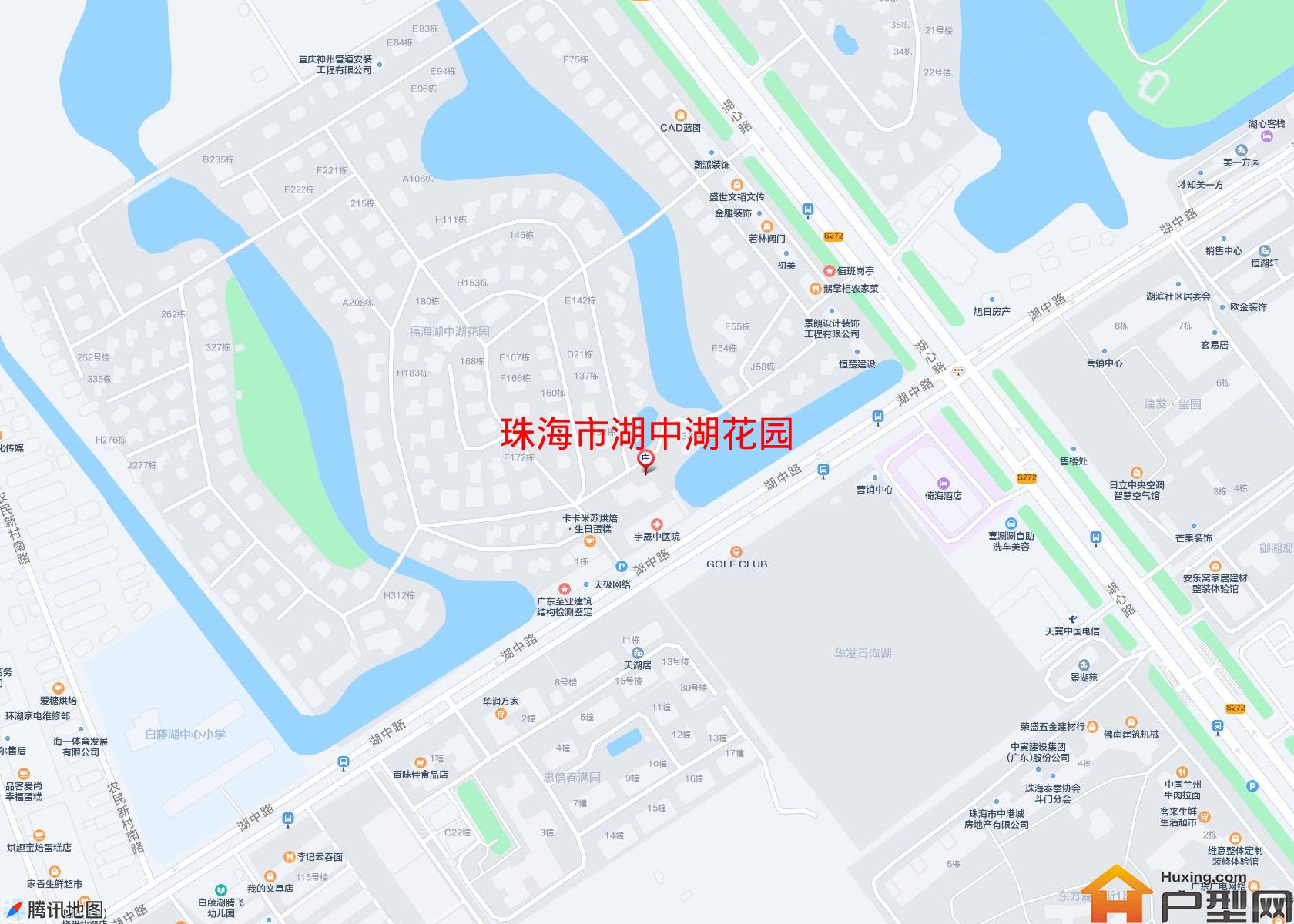 湖中湖花园小区 - 户型网