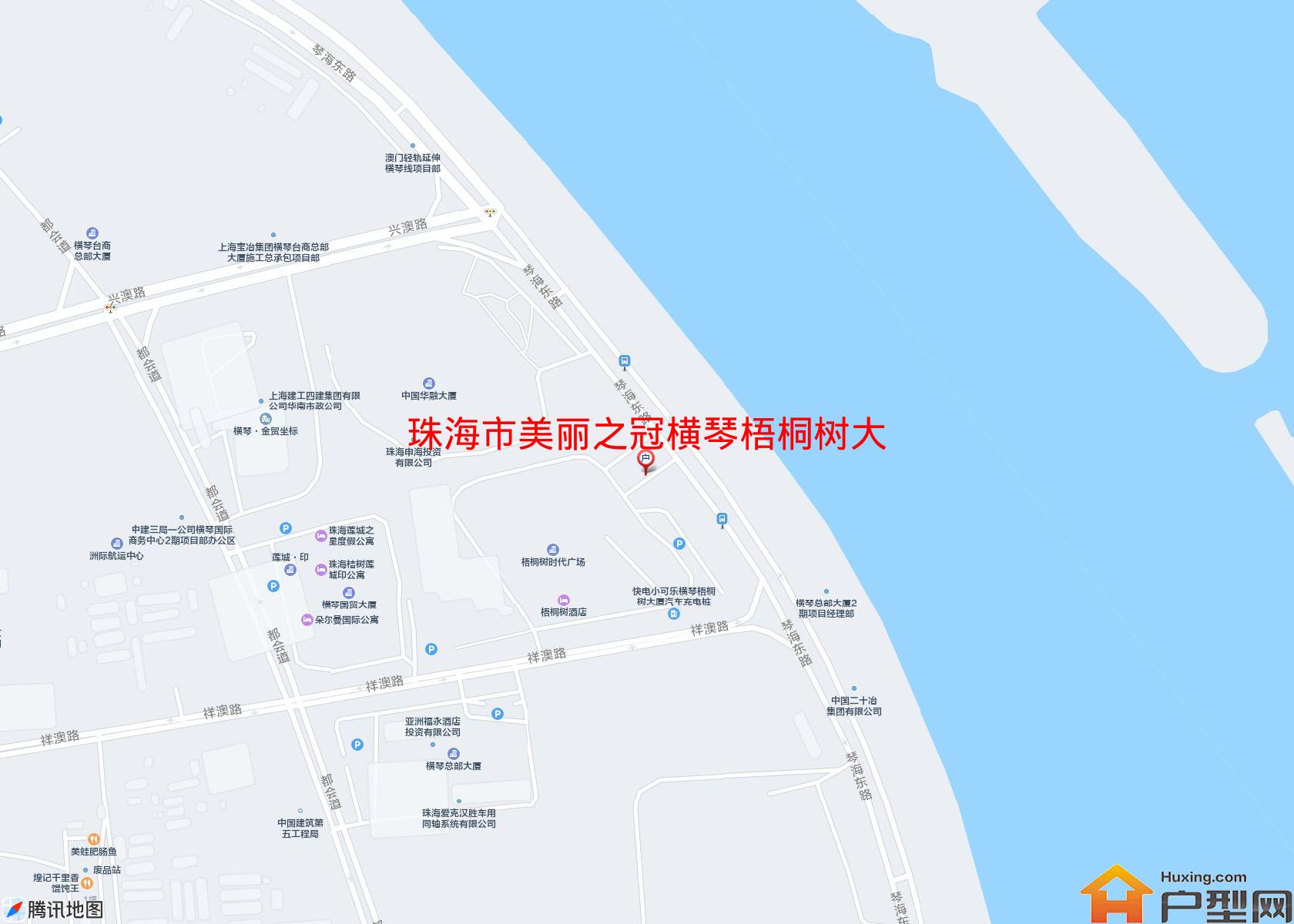 美丽之冠横琴梧桐树大厦小区 - 户型网