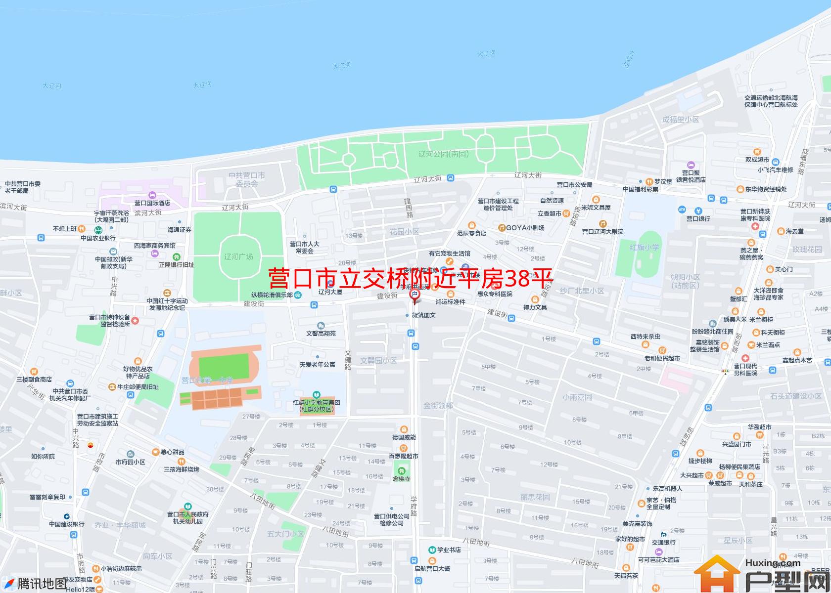 立交桥附近平房38平小区 - 户型网