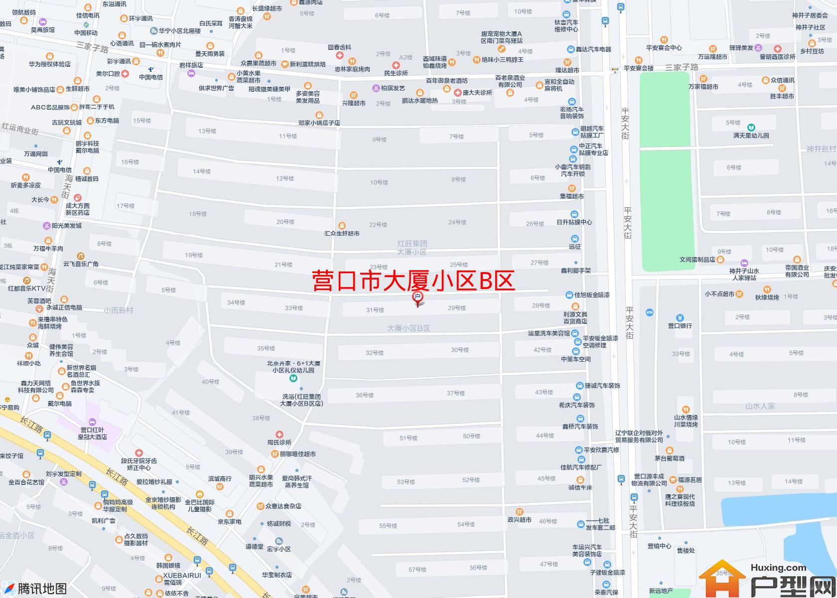 大厦小区B区小区 - 户型网