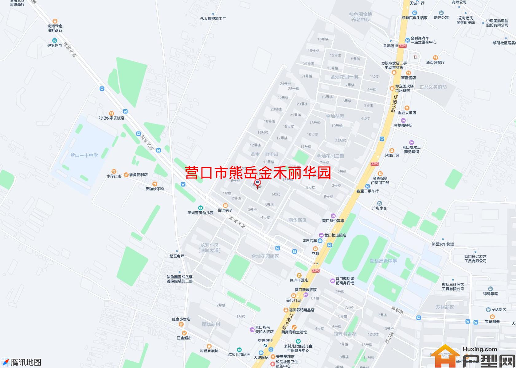 熊岳金禾丽华园小区 - 户型网