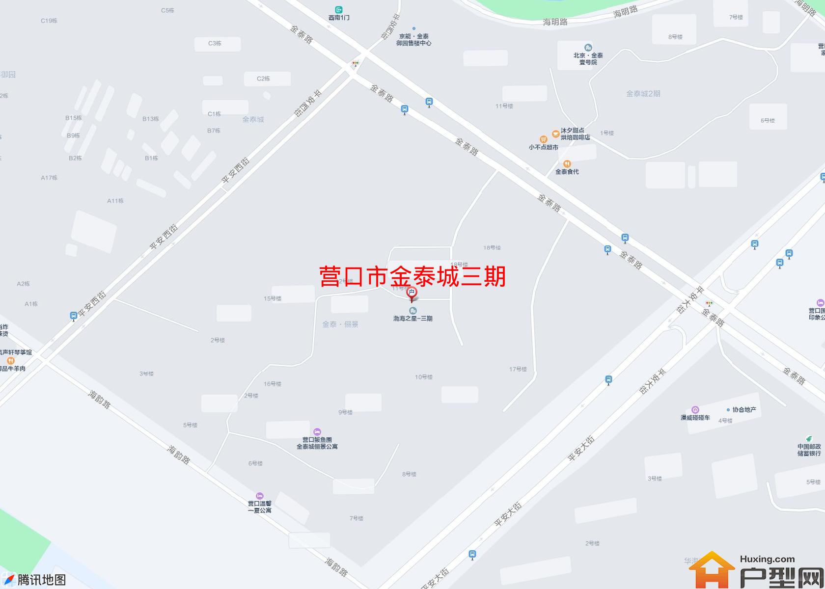 金泰城三期小区 - 户型网