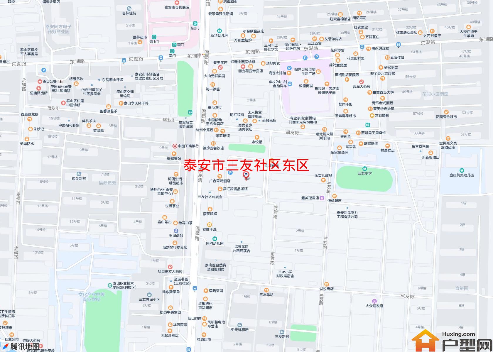 三友社区东区小区 - 户型网