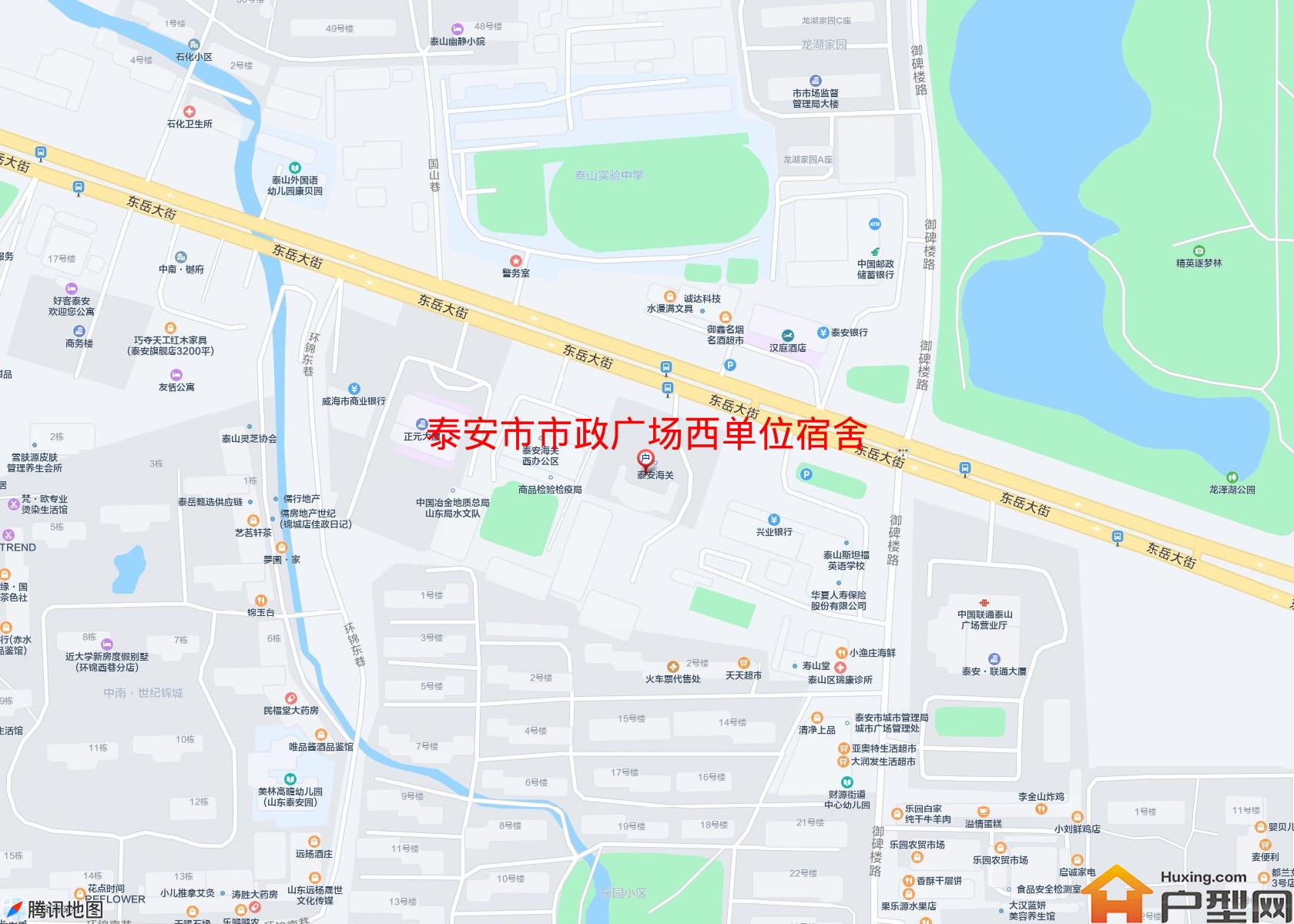市政广场西单位宿舍小区 - 户型网