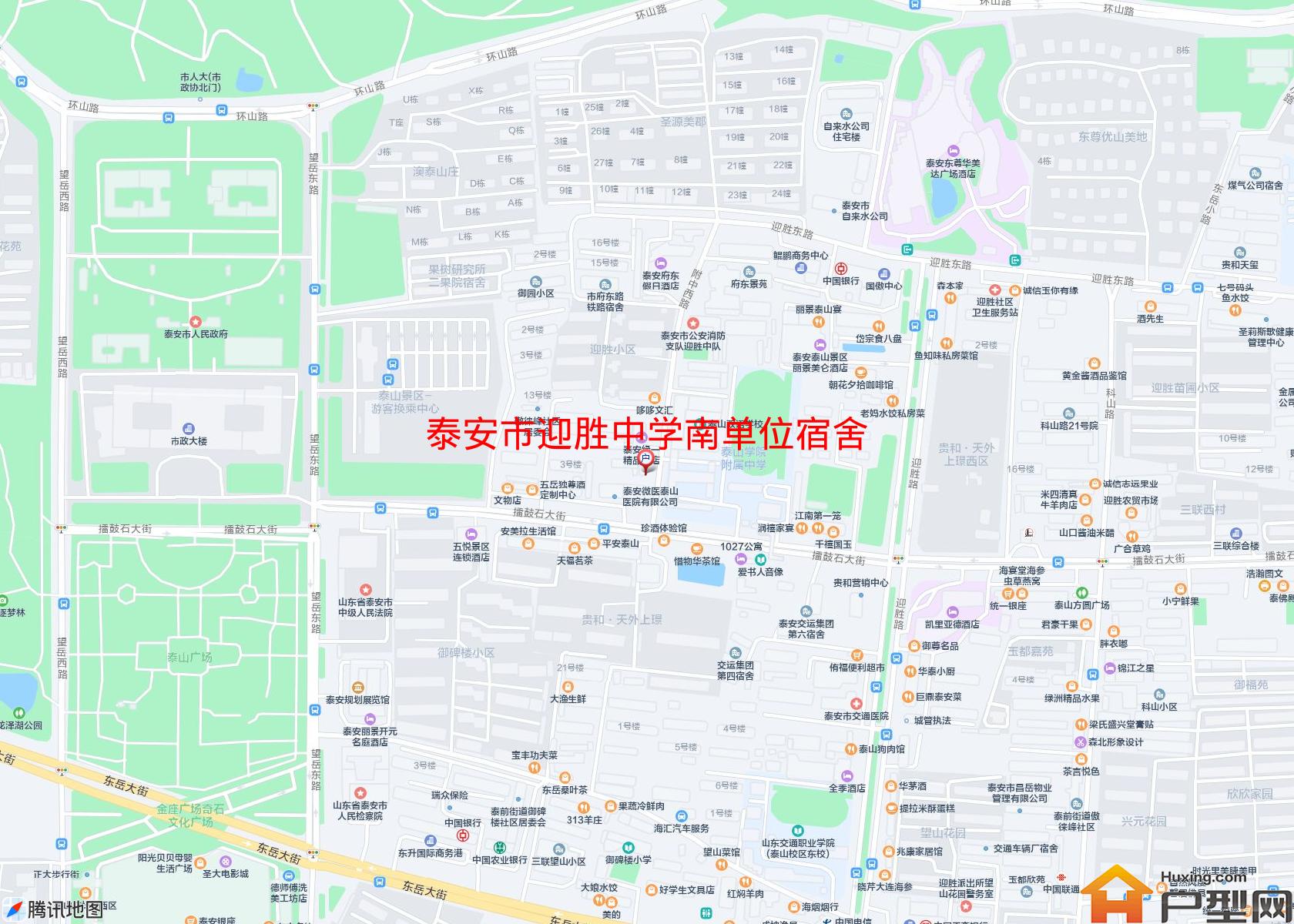 迎胜中学南单位宿舍小区 - 户型网