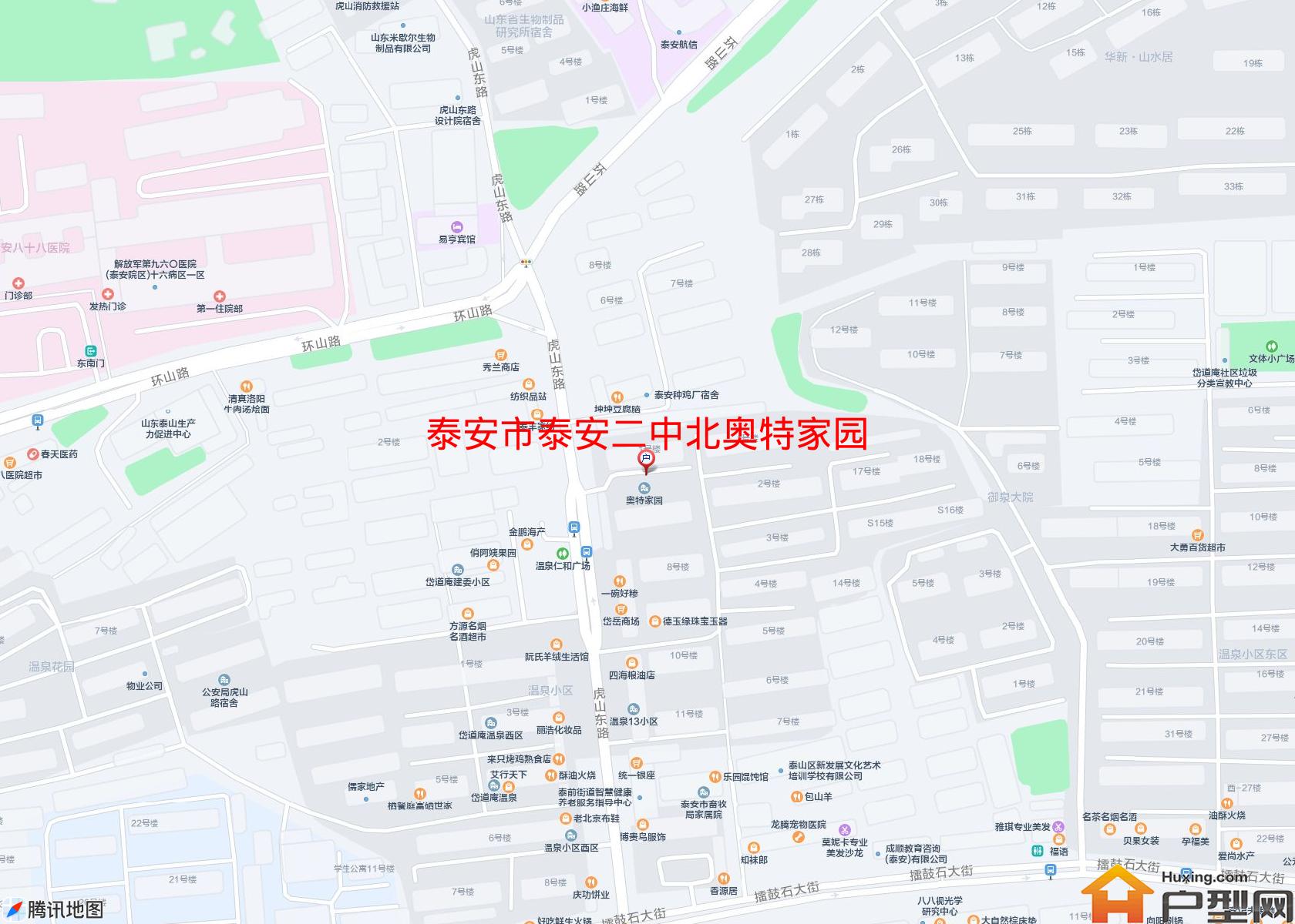 泰安二中北奥特家园小区 - 户型网