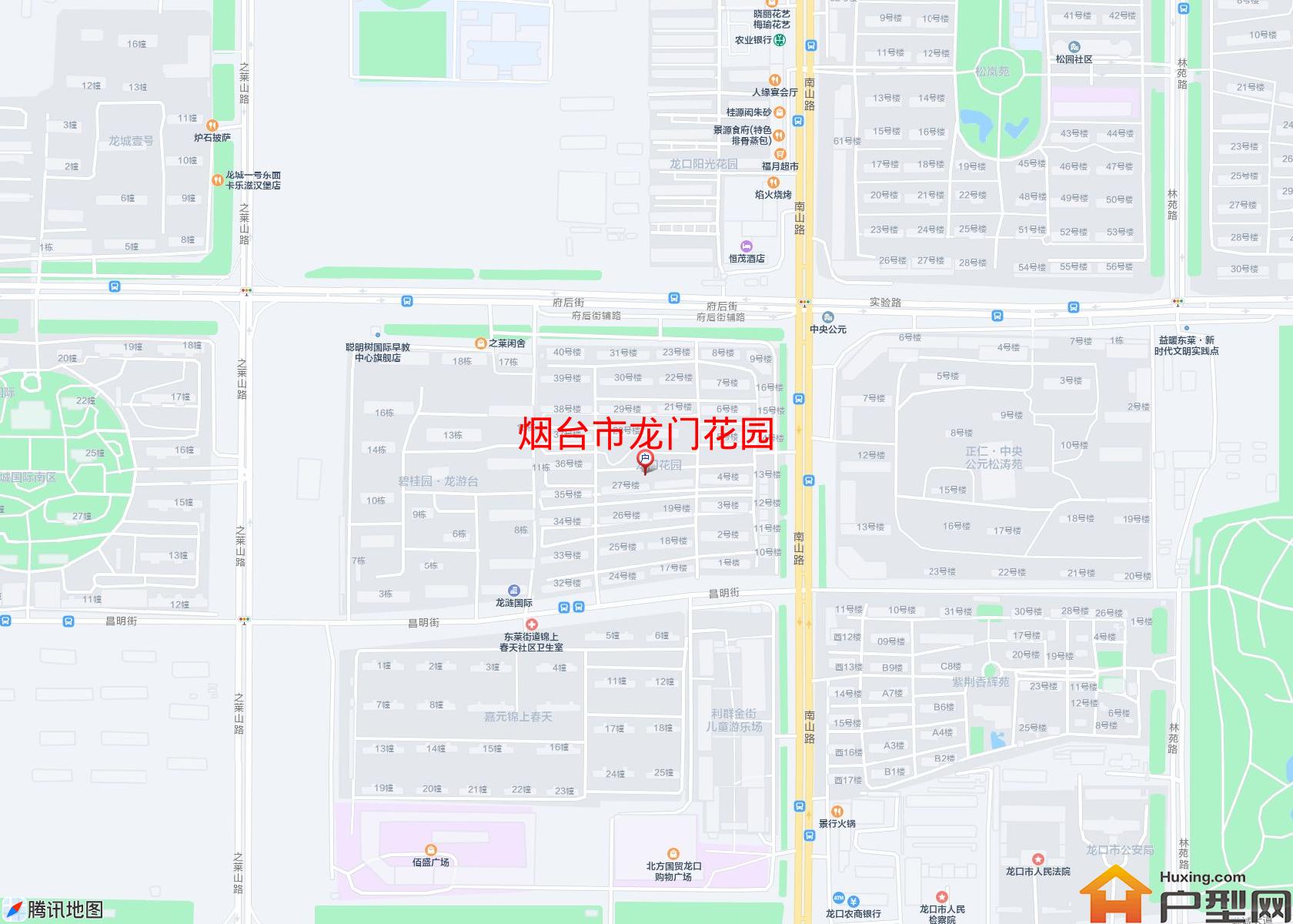 龙门花园小区 - 户型网