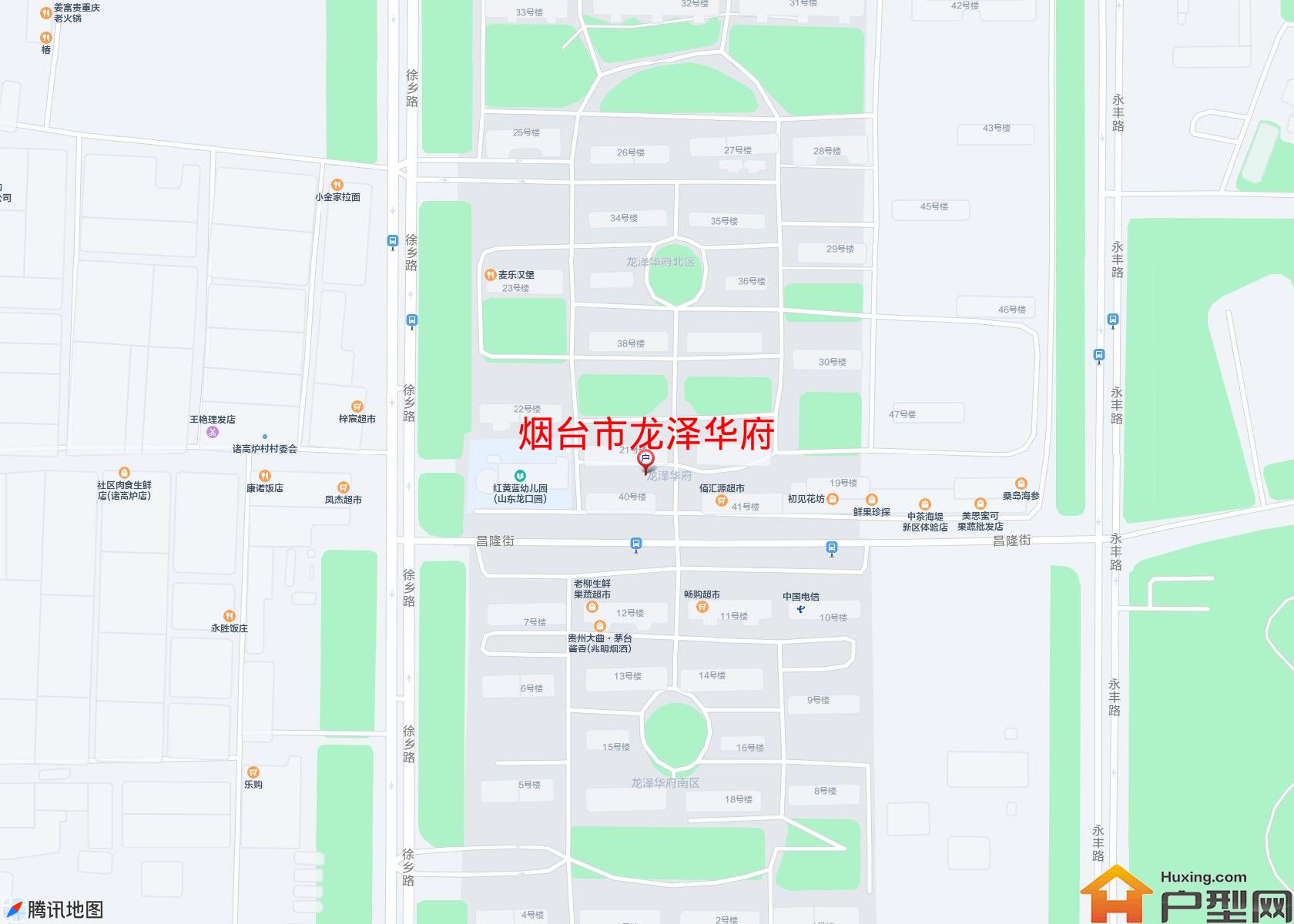 龙泽华府小区 - 户型网