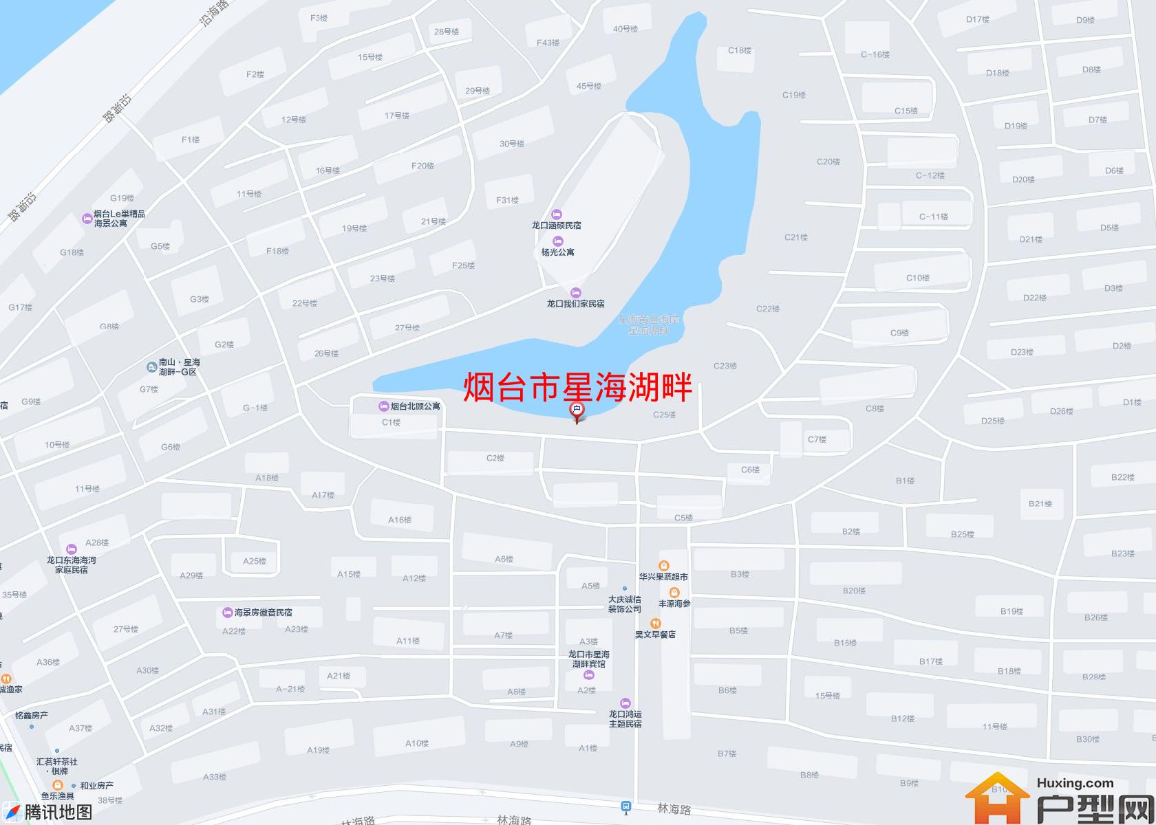 星海湖畔小区 - 户型网