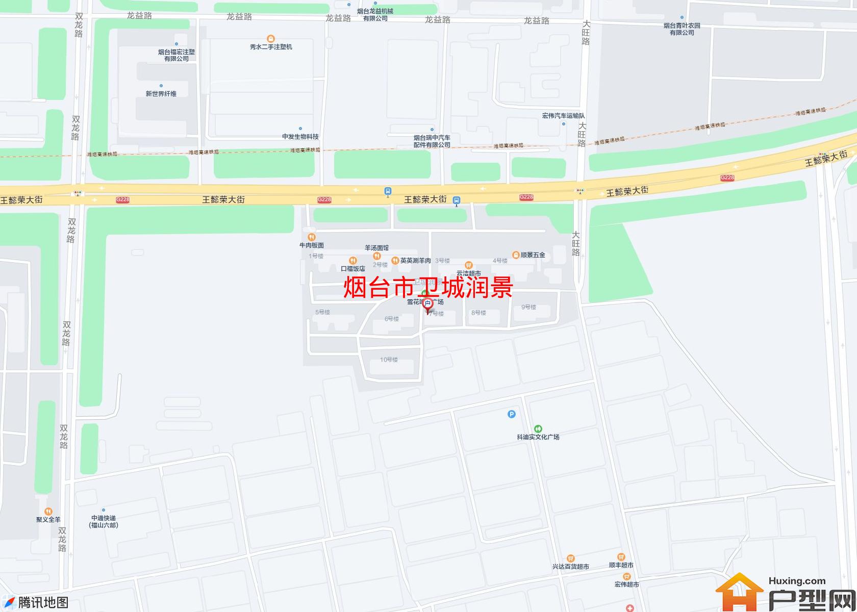 卫城润景小区 - 户型网