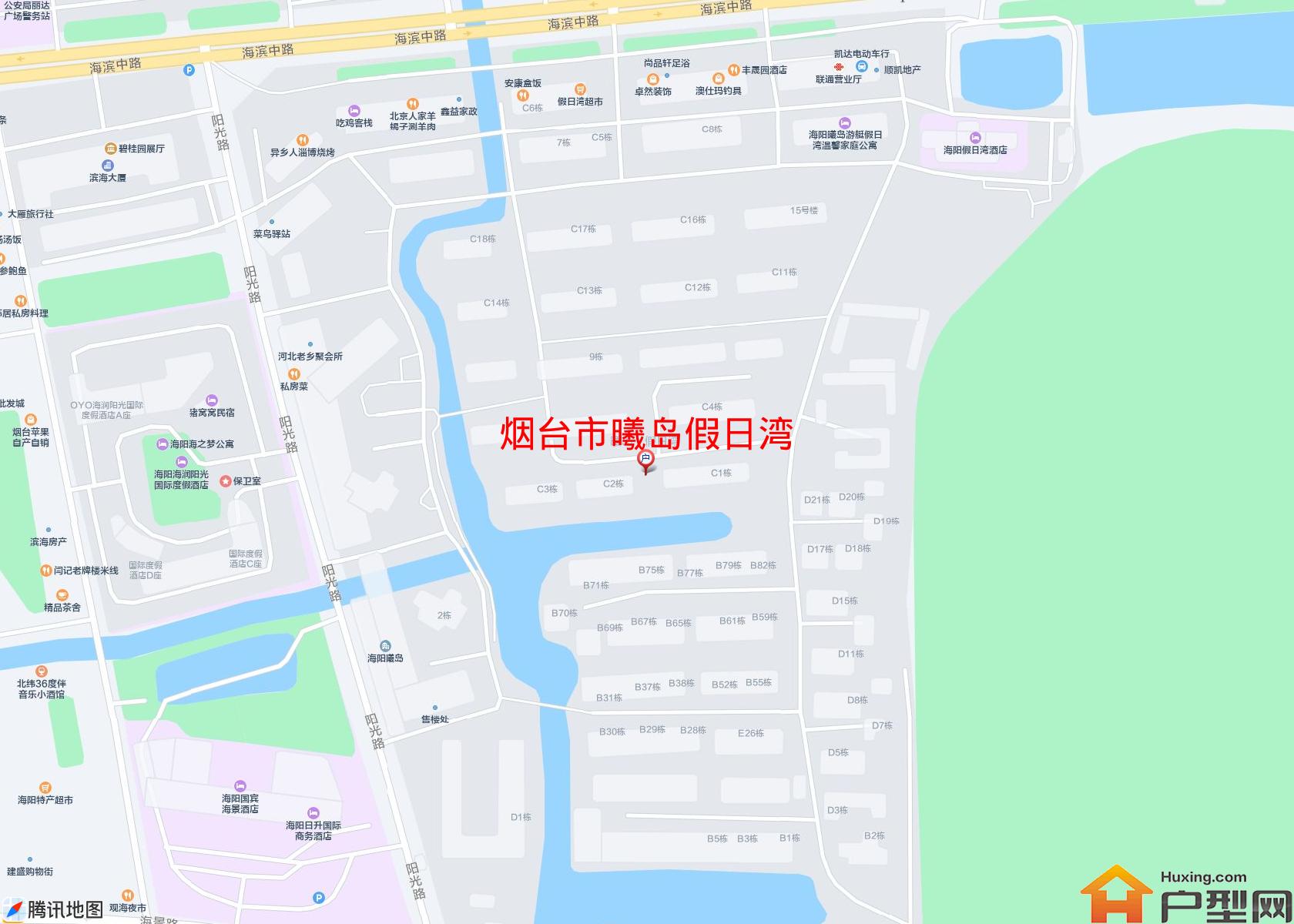 曦岛假日湾小区 - 户型网