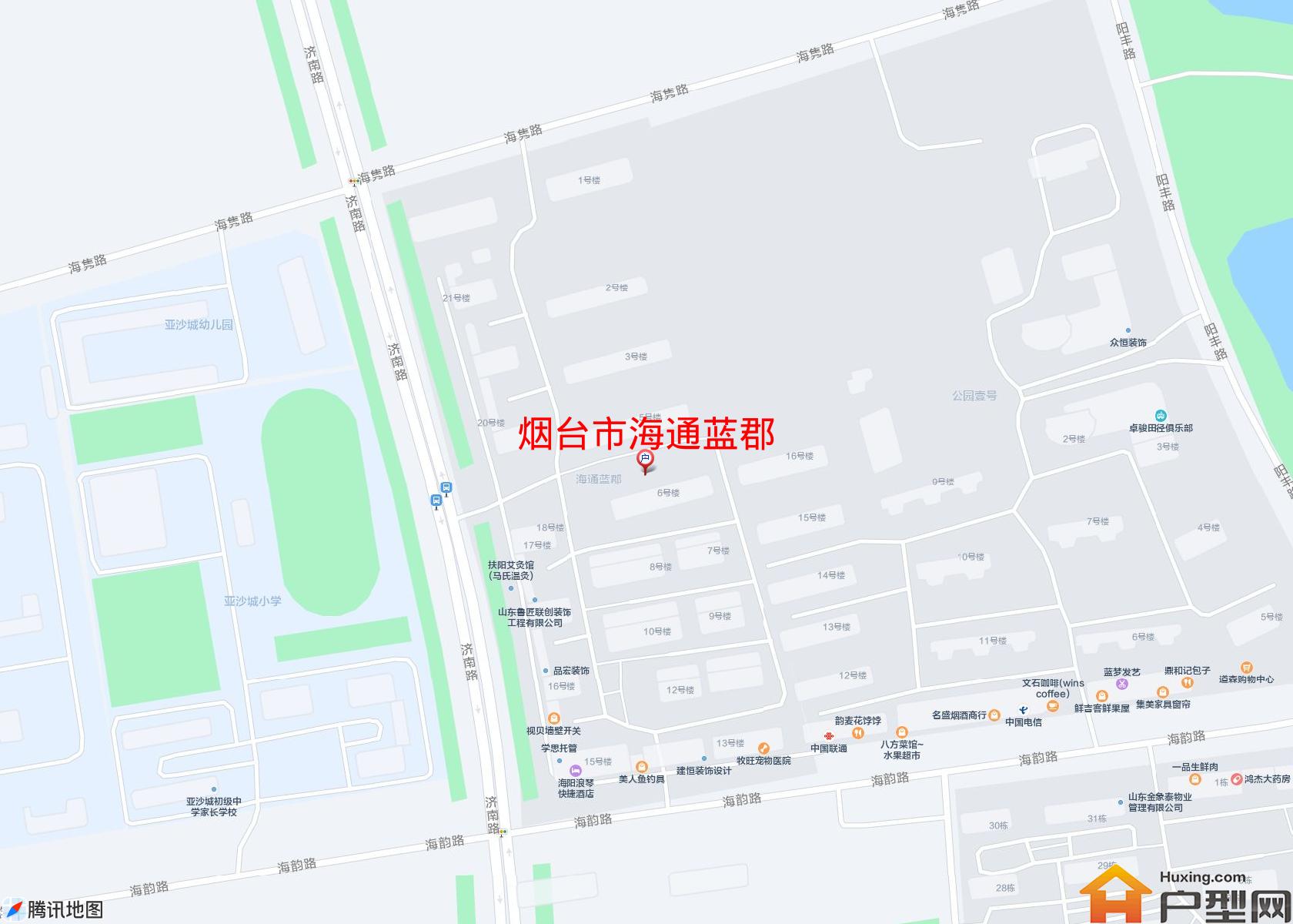 海通蓝郡小区 - 户型网