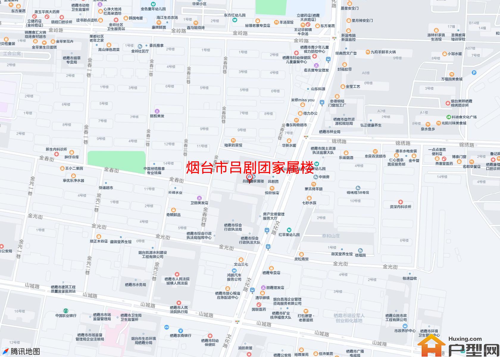 吕剧团家属楼小区 - 户型网