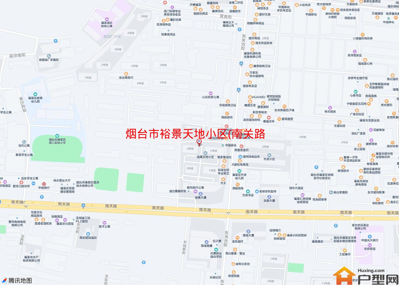 裕景天地小区(南关路10号)小区 - 户型网