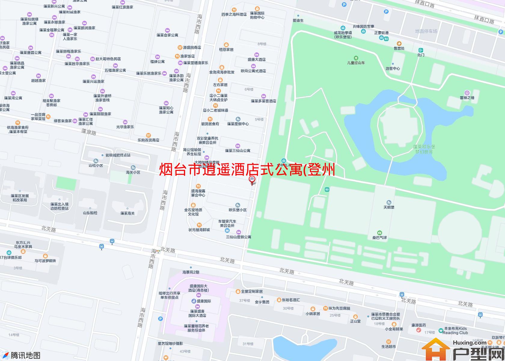 逍遥酒店式公寓(登州路)小区 - 户型网