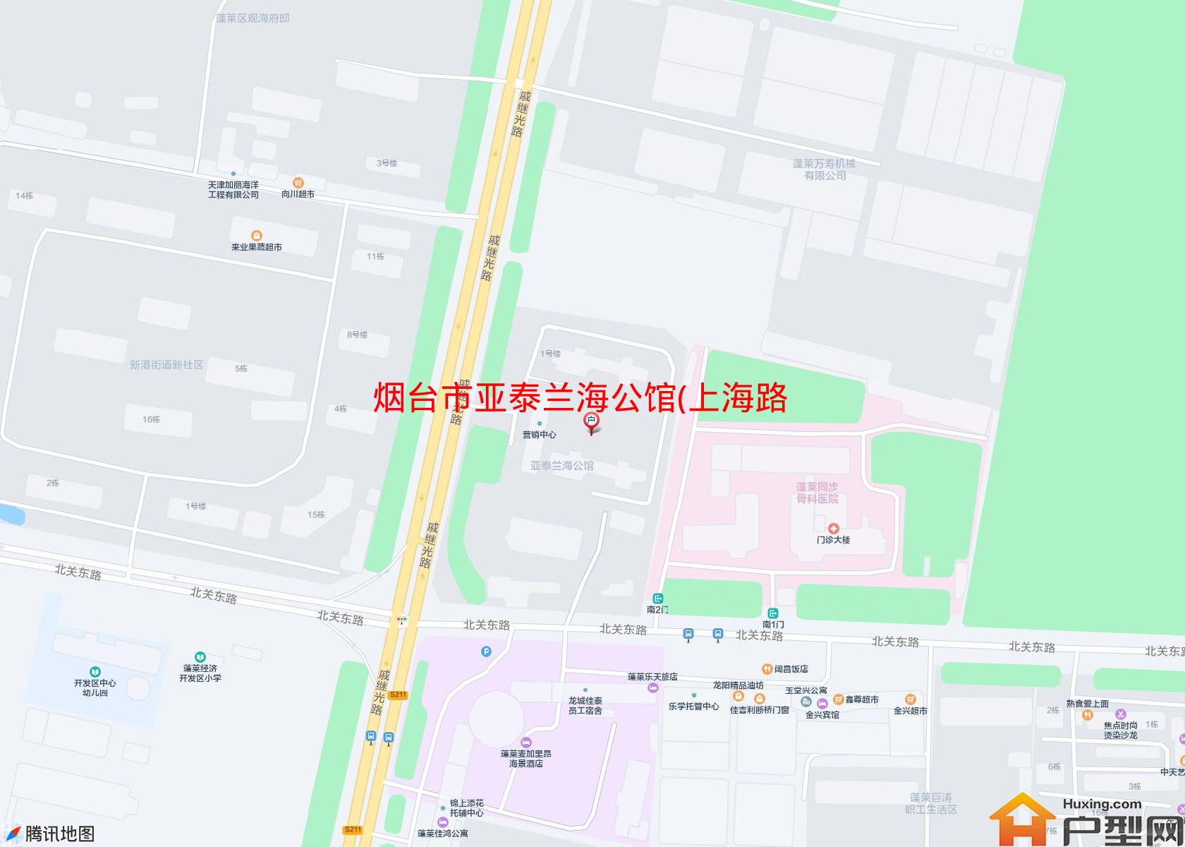 亚泰兰海公馆(上海路)小区 - 户型网
