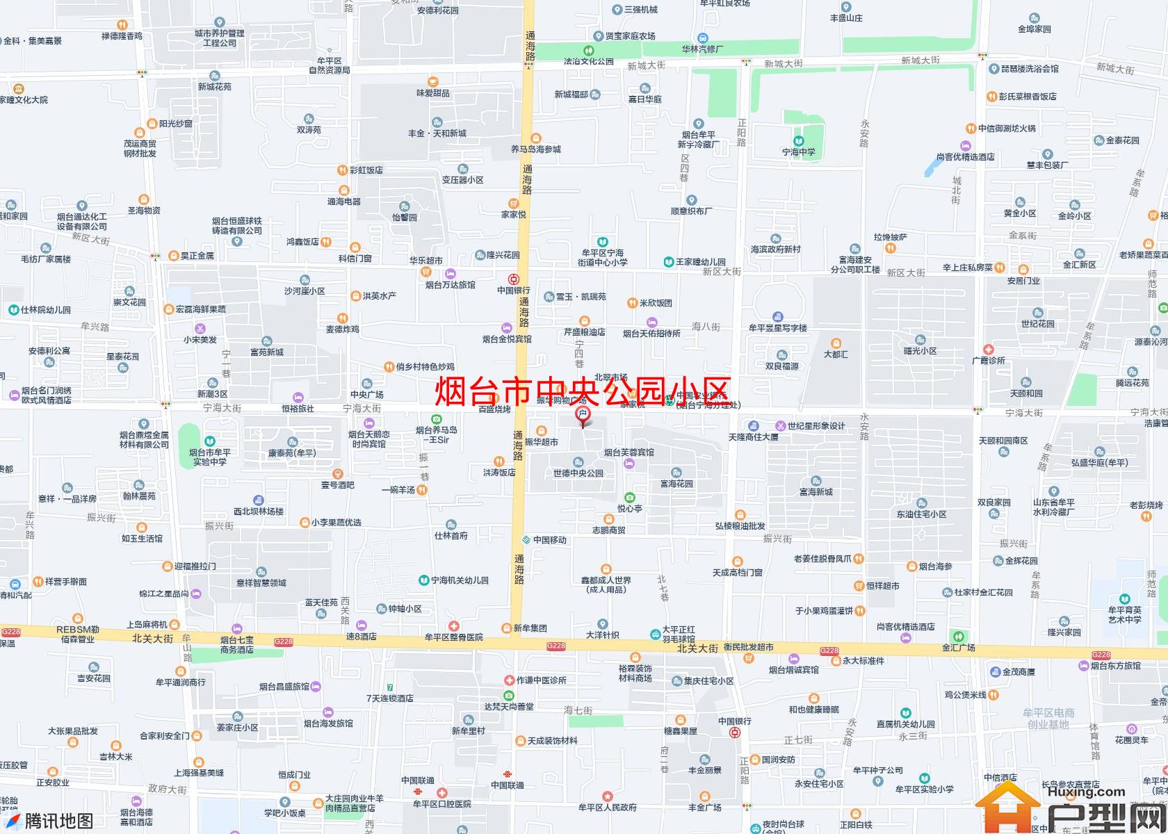 中央公园小区小区 - 户型网