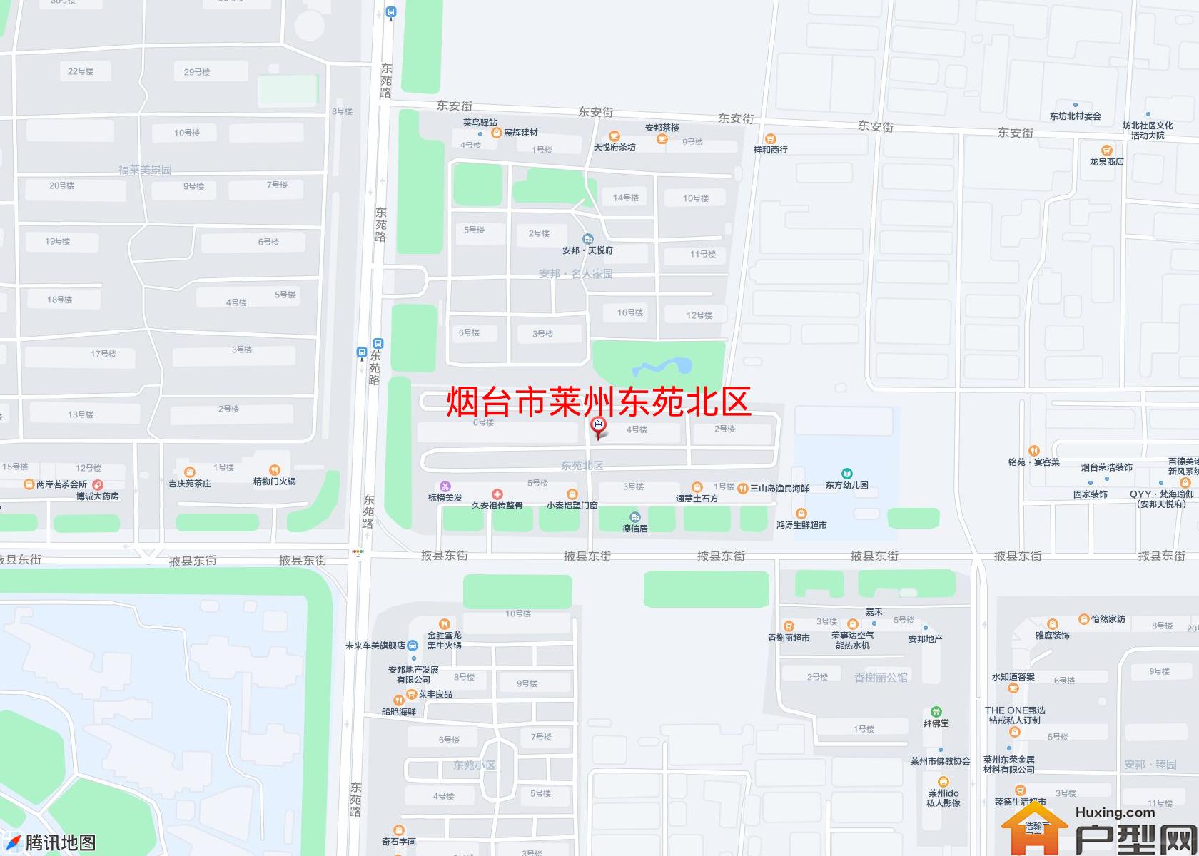 莱州东苑北区小区 - 户型网