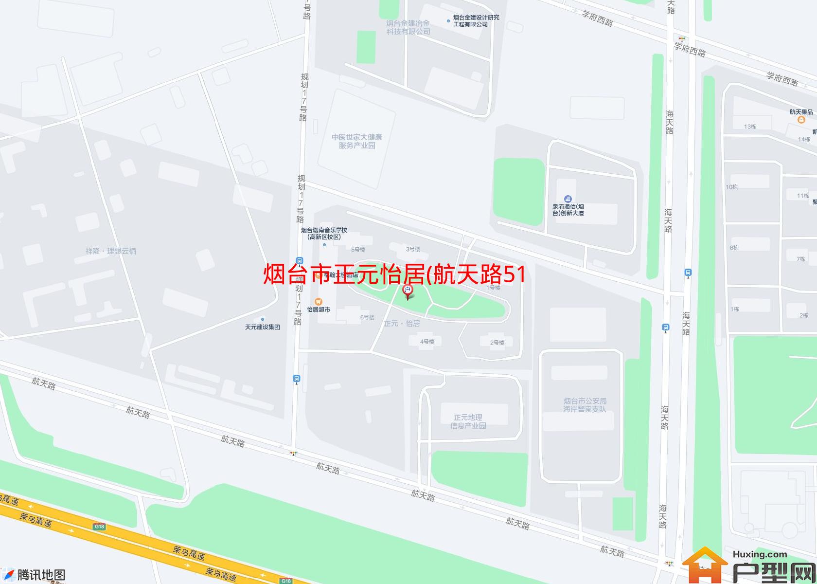 正元怡居(航天路517号)小区 - 户型网