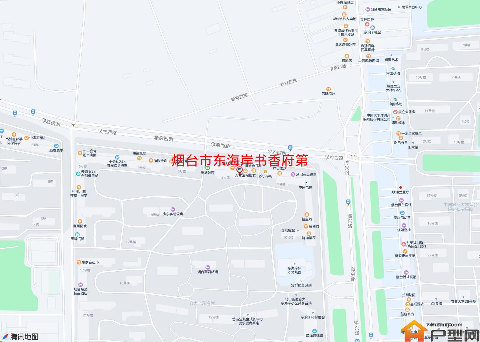 东海岸书香府第小区 - 户型网