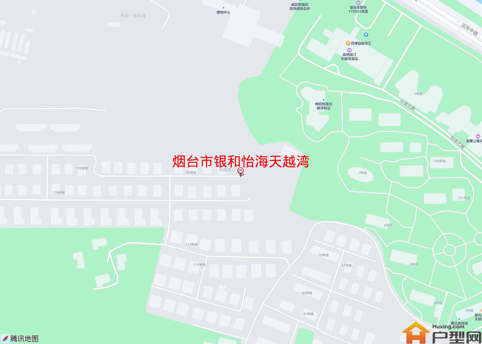 银和怡海天越湾小区 - 户型网 银和怡海天越湾小区 - 户型网