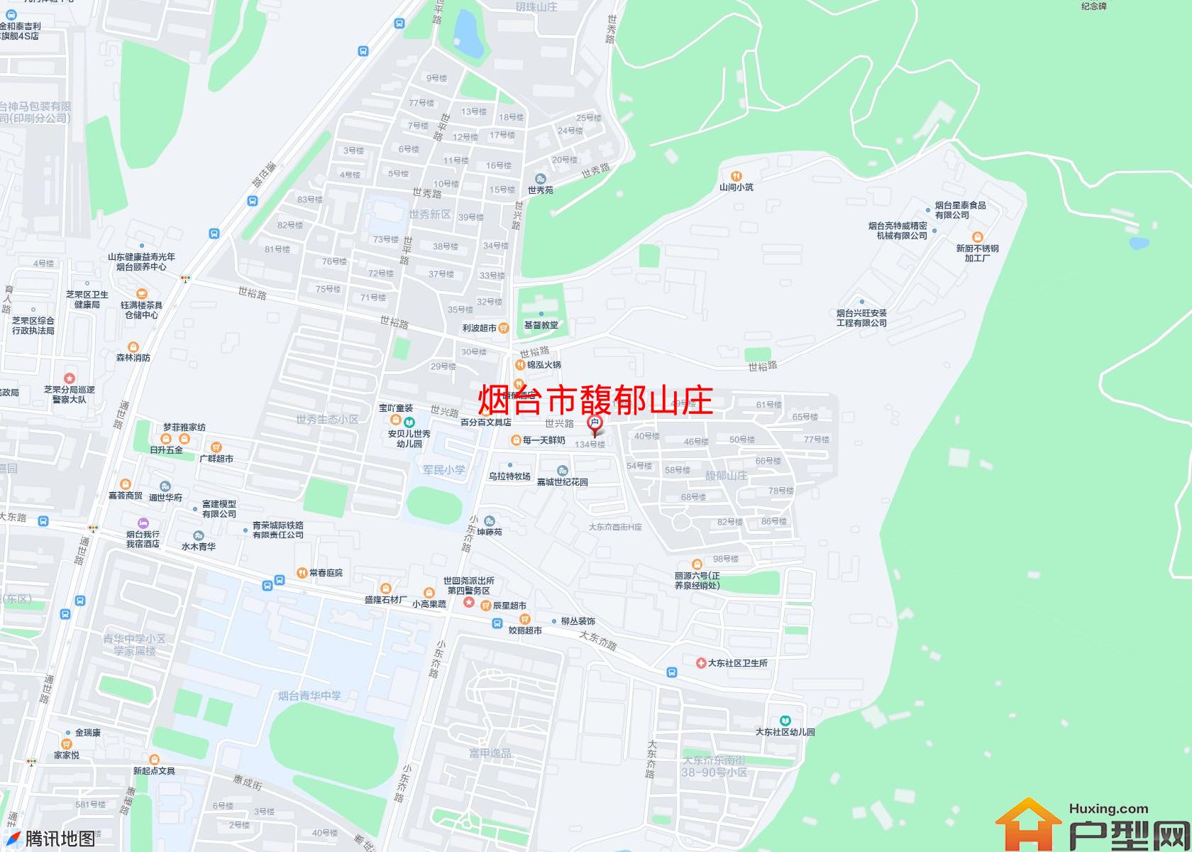 馥郁山庄小区 - 户型网