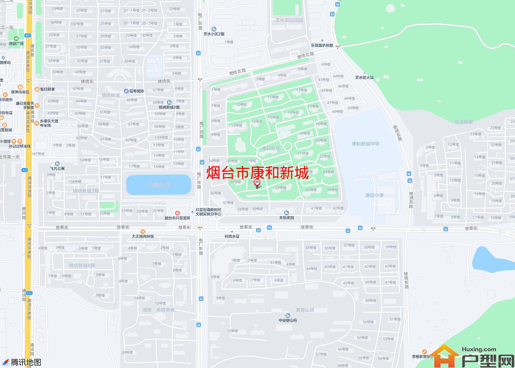 康和新城小区 - 户型网