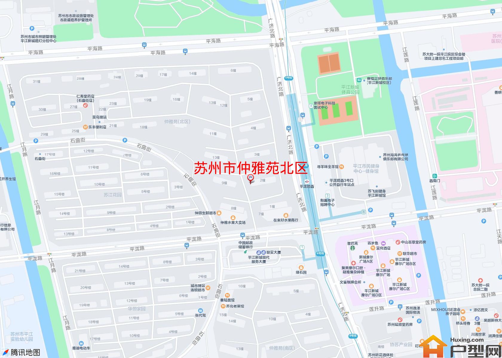 仲雅苑北区小区 - 户型网