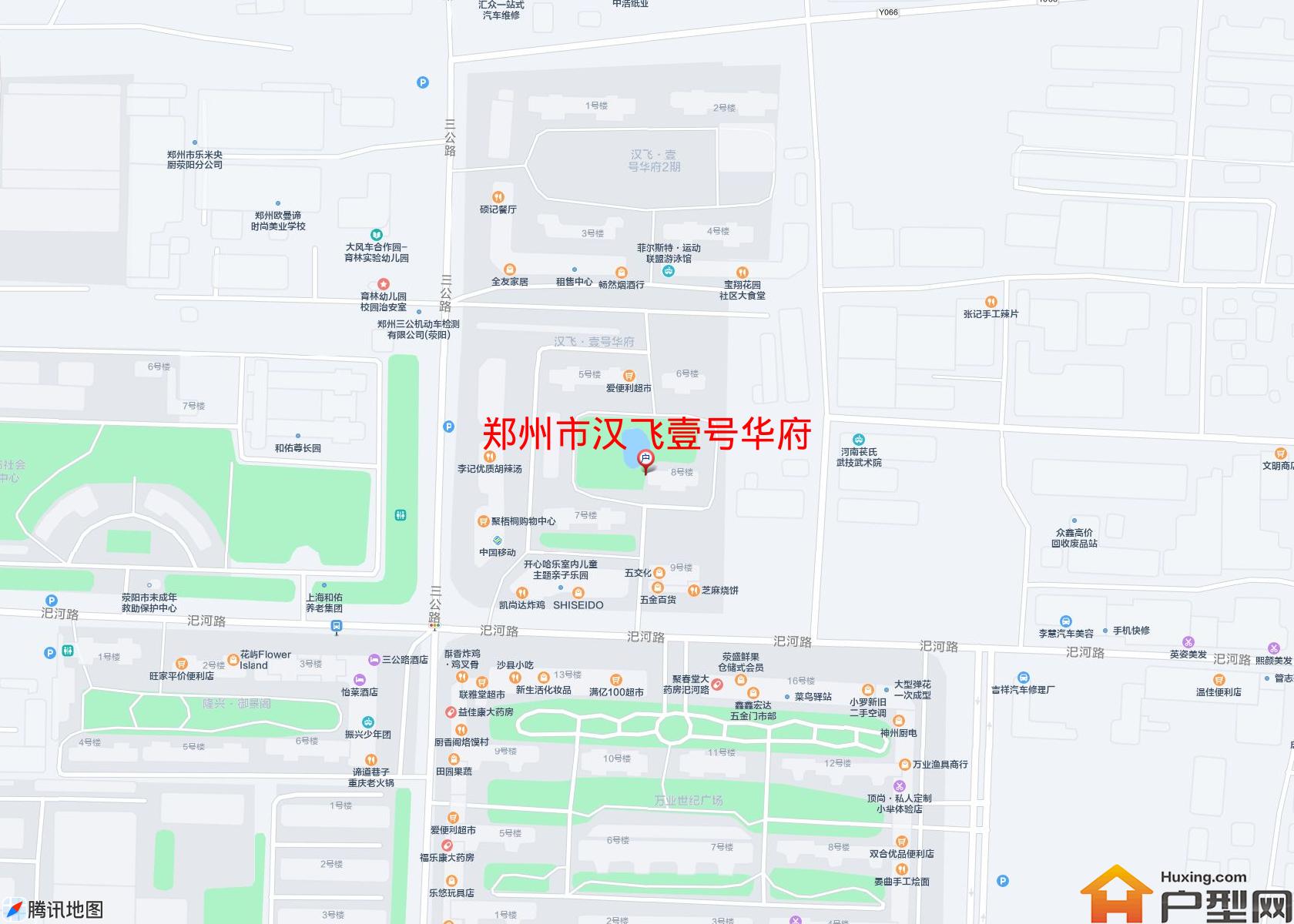 汉飞壹号华府小区 - 户型网