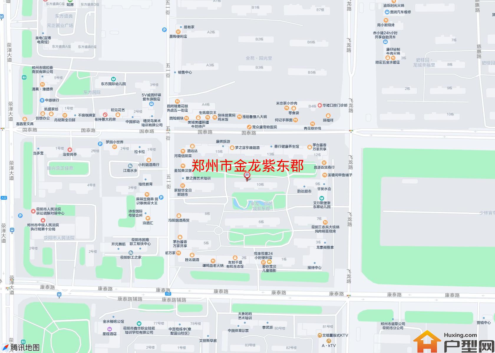 金龙紫东郡小区 - 户型网