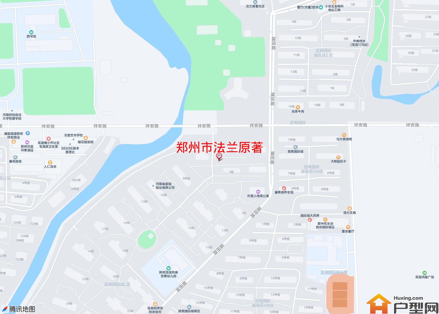 法兰原著小区 - 户型网