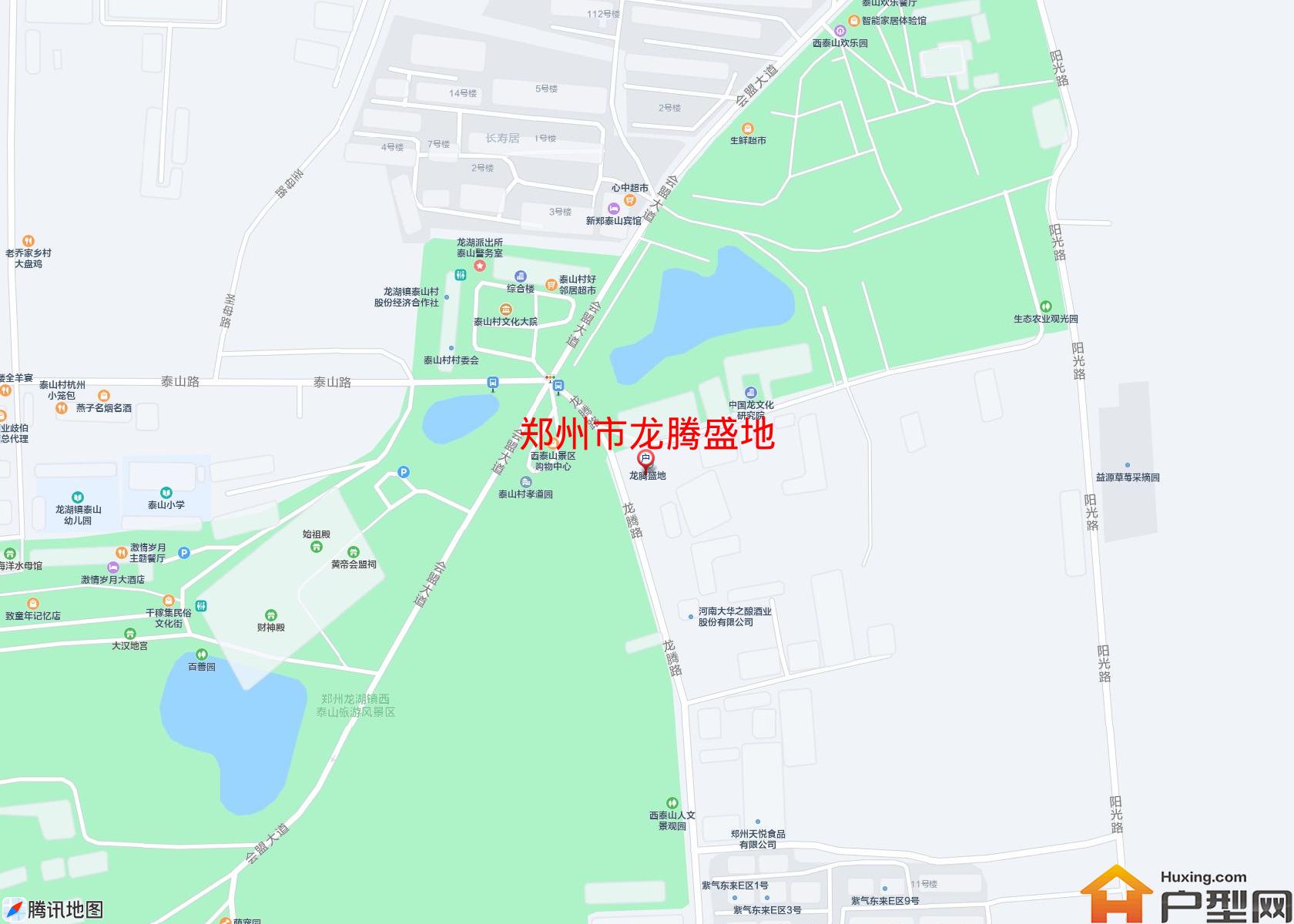 龙腾盛地小区 - 户型网