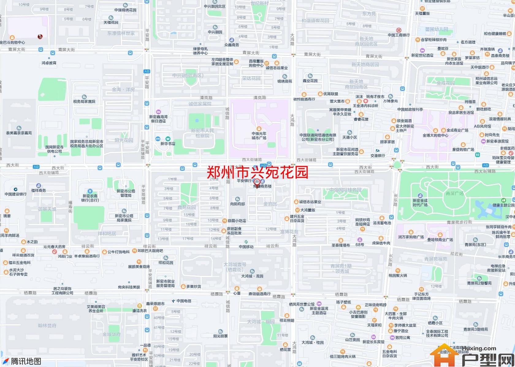兴宛花园小区 - 户型网