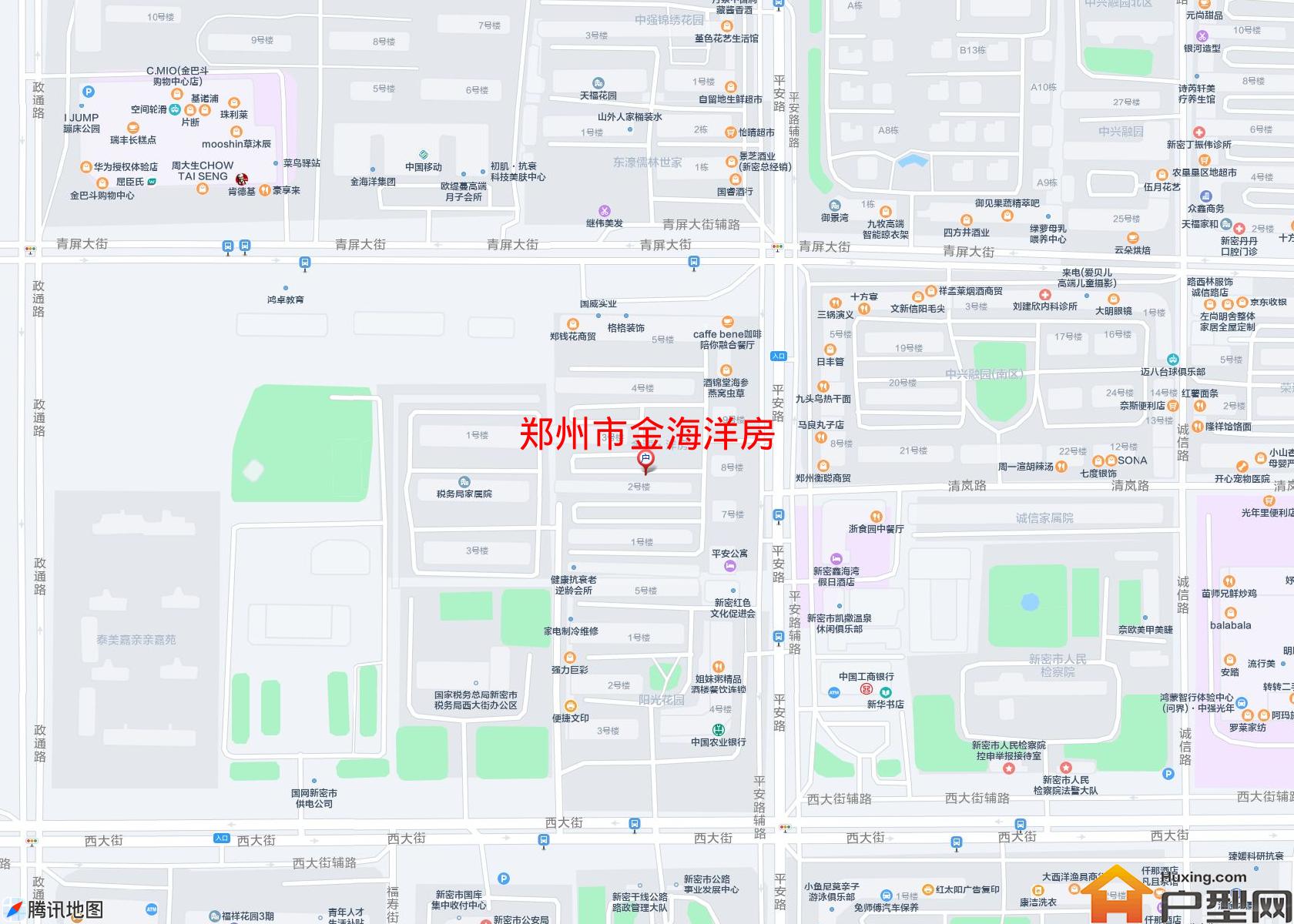 金海洋房小区 - 户型网