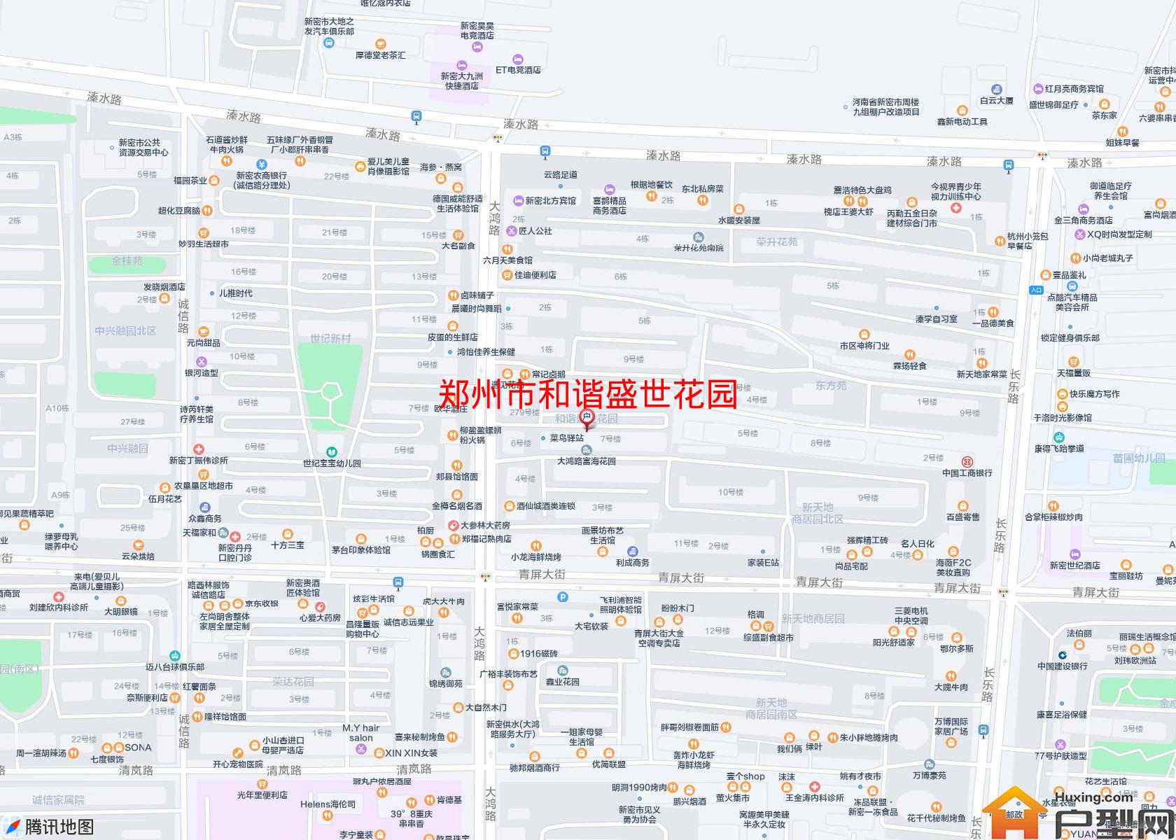 和谐盛世花园小区 - 户型网