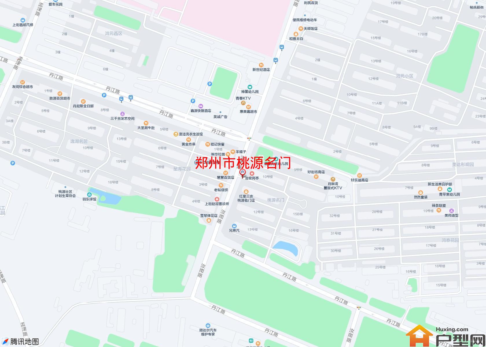 桃源名门小区 - 户型网