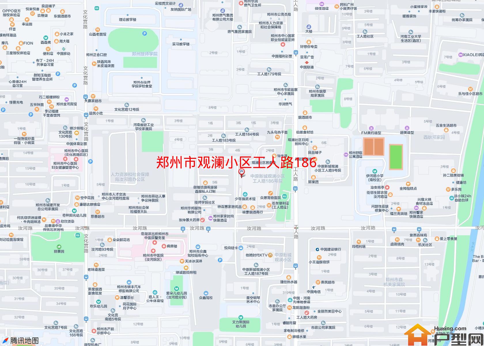 观澜小区工人路186号院小区 - 户型网