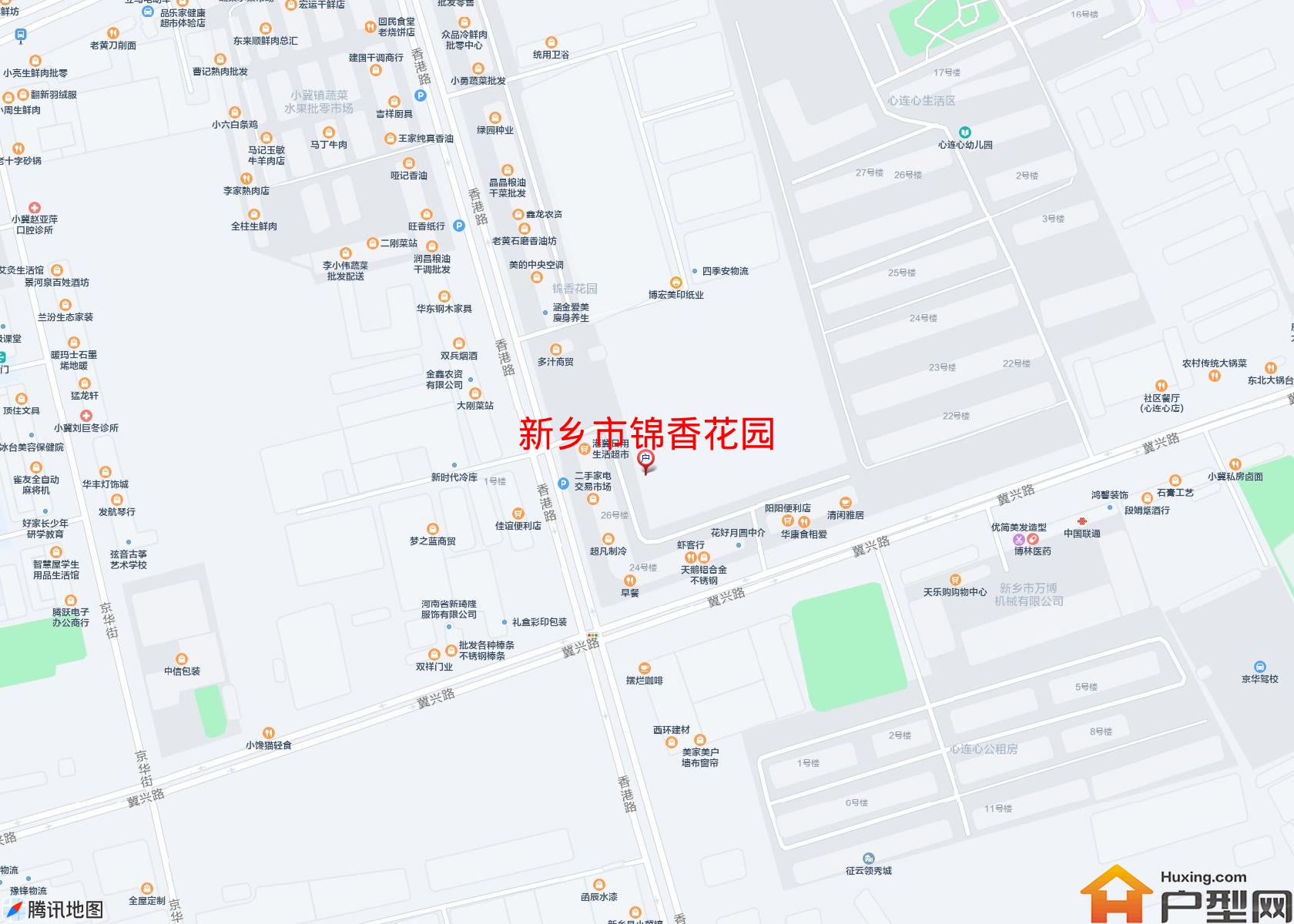 锦香花园小区 - 户型网