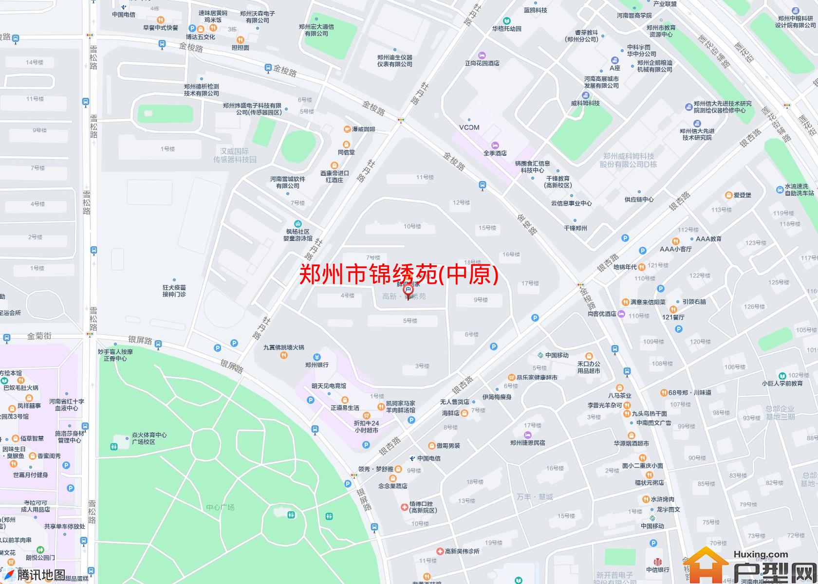 锦绣苑(中原)小区 - 户型网