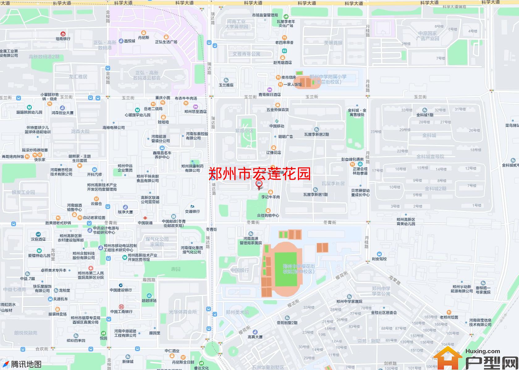 宏莲花园小区 - 户型网