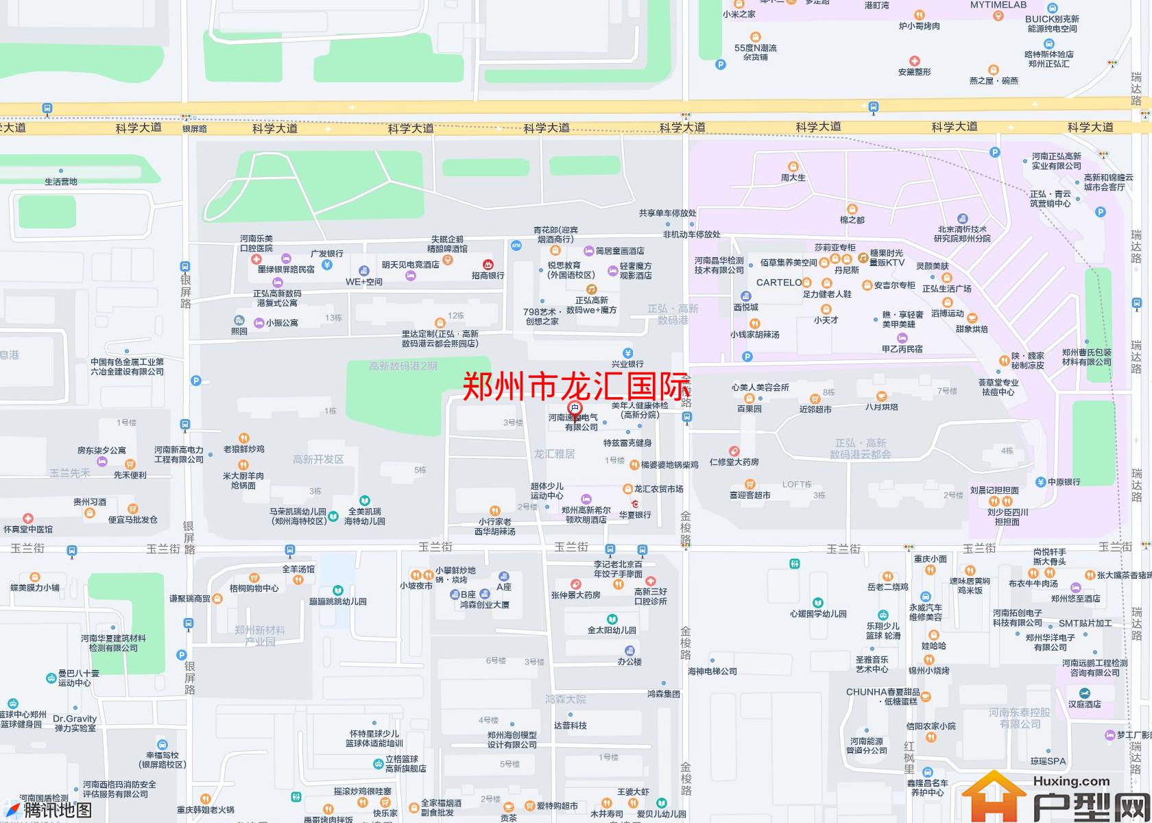 龙汇国际小区 - 户型网