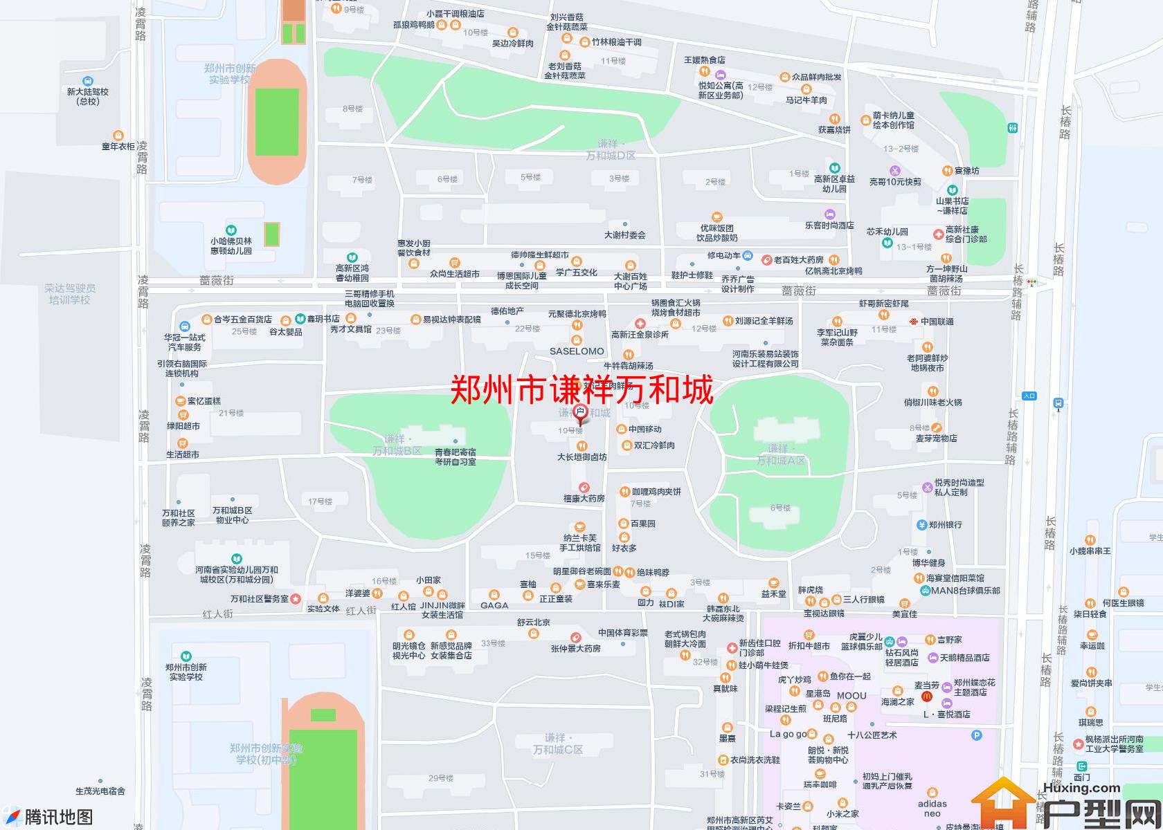 谦祥万和城小区 - 户型网