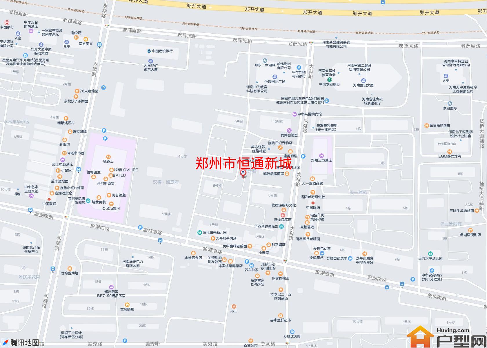 恒通新城小区 - 户型网 恒通新城小区 - 户型网